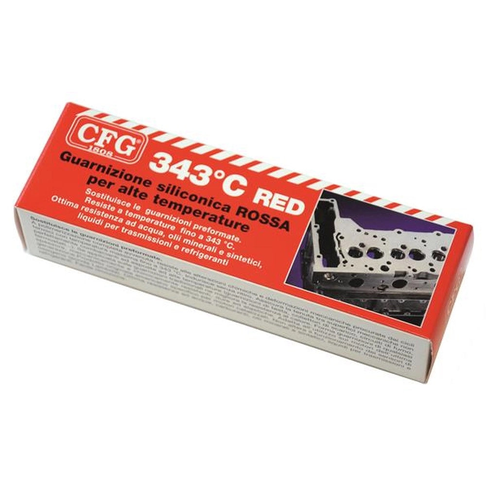 Silicone rosso per alte temperature cfg 343 °c