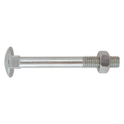 Bullone zincato testa tonda 10 x 60