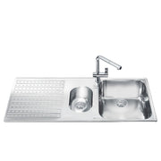 Lavello inox 100x50 cm