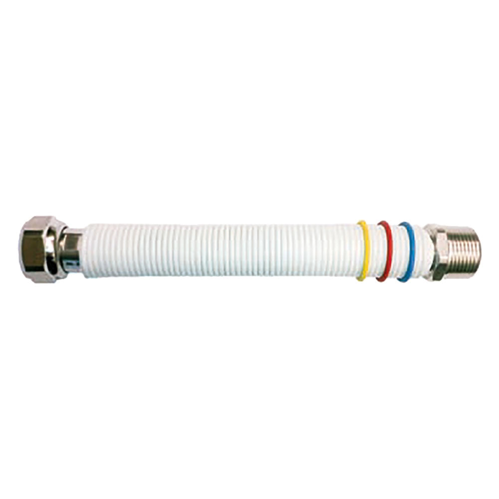 FLESSIBILE ESTENSIBILE RIVESTITO PER GAS / ACQUA SANITARIA MF 3/4' - da 100 a 200 mm - DN20