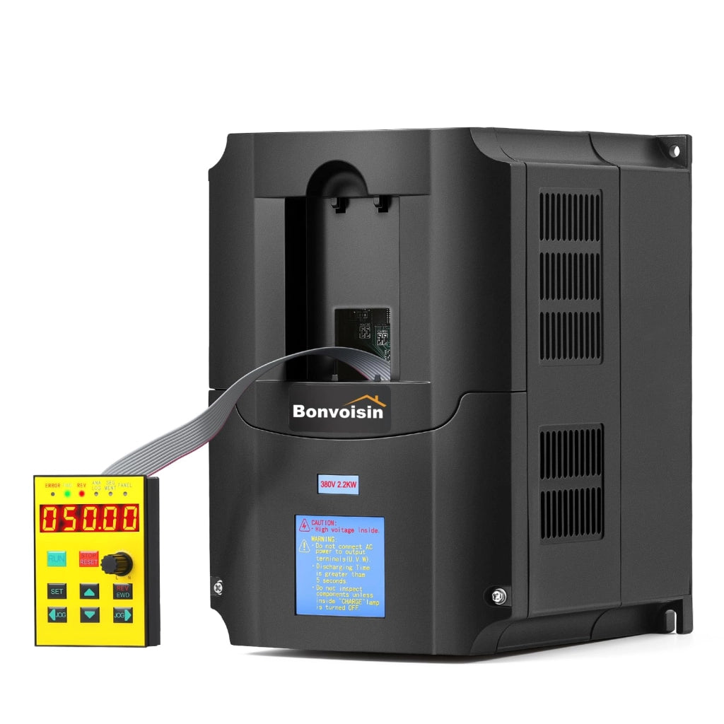 Inverter di frequenza da 2,2 kW, 380 V, trifase, con cavo da 1 metro