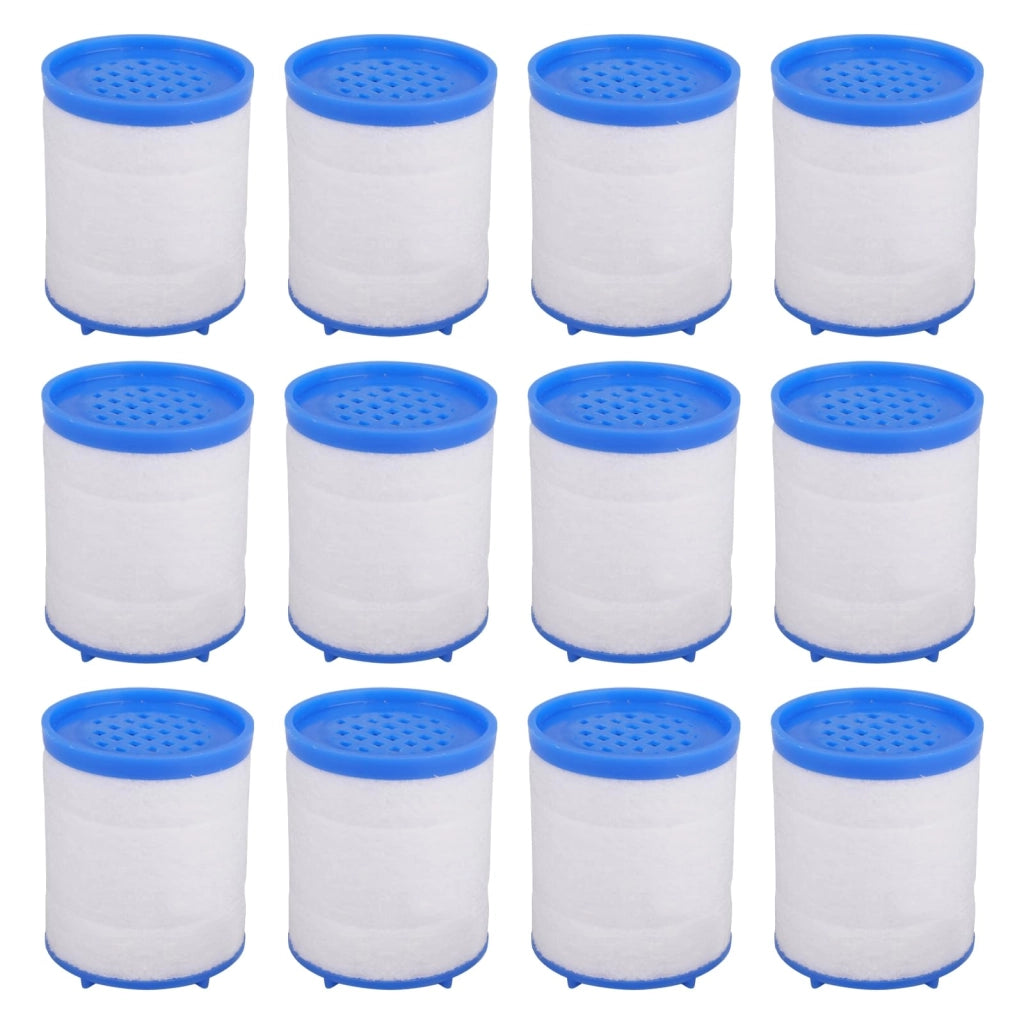 12 elementi filtranti per rubinetti da cucina e bagno, dimensioni 3,5 x 3,1 cm