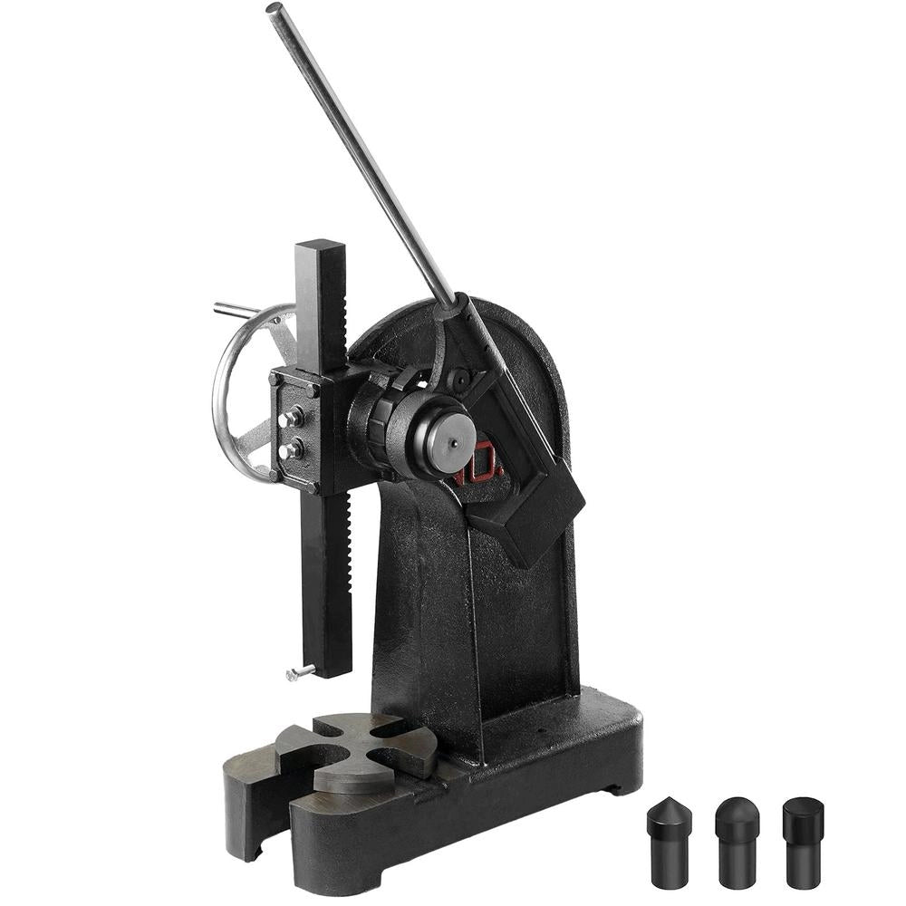 Pressa manuale a cricchetto da 3 tonnellate APR-3 in ghisa per officina e fai da te robusta altezza max 310 mm
