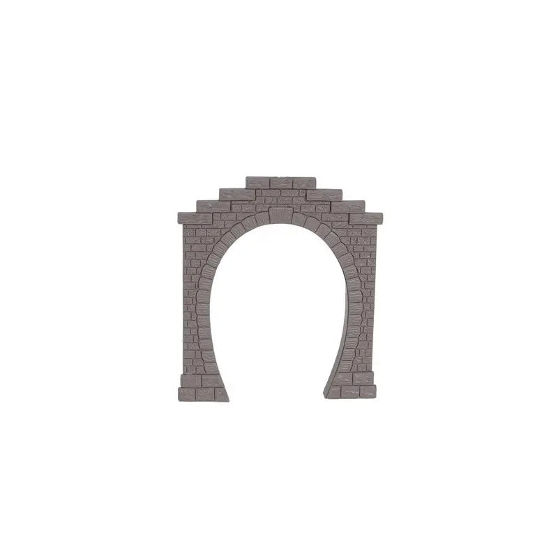 Set 2 portali per tunnel grigio scala 1:87
