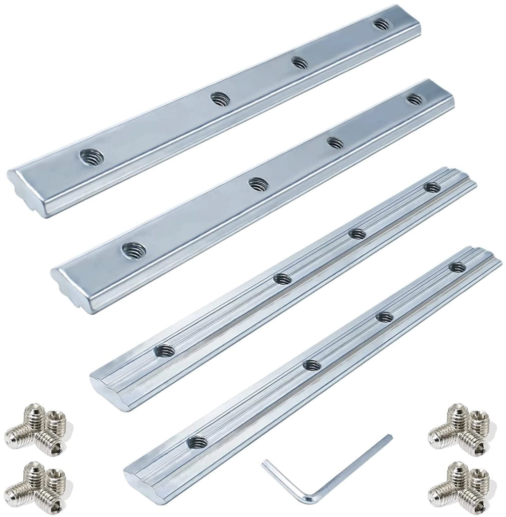 Connettori per profili in alluminio 40x40 mm, set di 4 pezzi, angolari retti