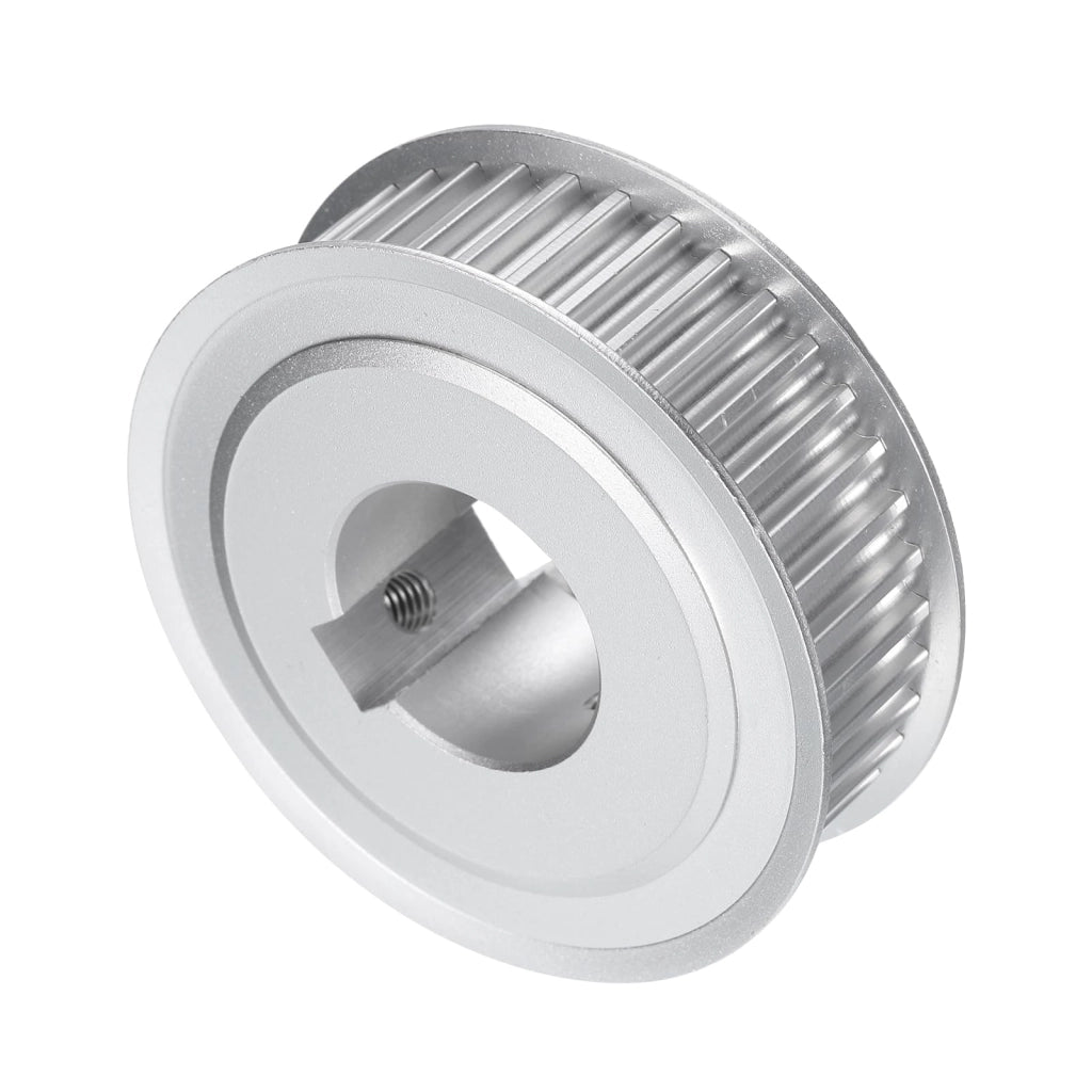 Ruota dentata con 40 denti, foro di 1 pollice, realizzata in alluminio, passo di 5 mm, per cinghie da 15 mm