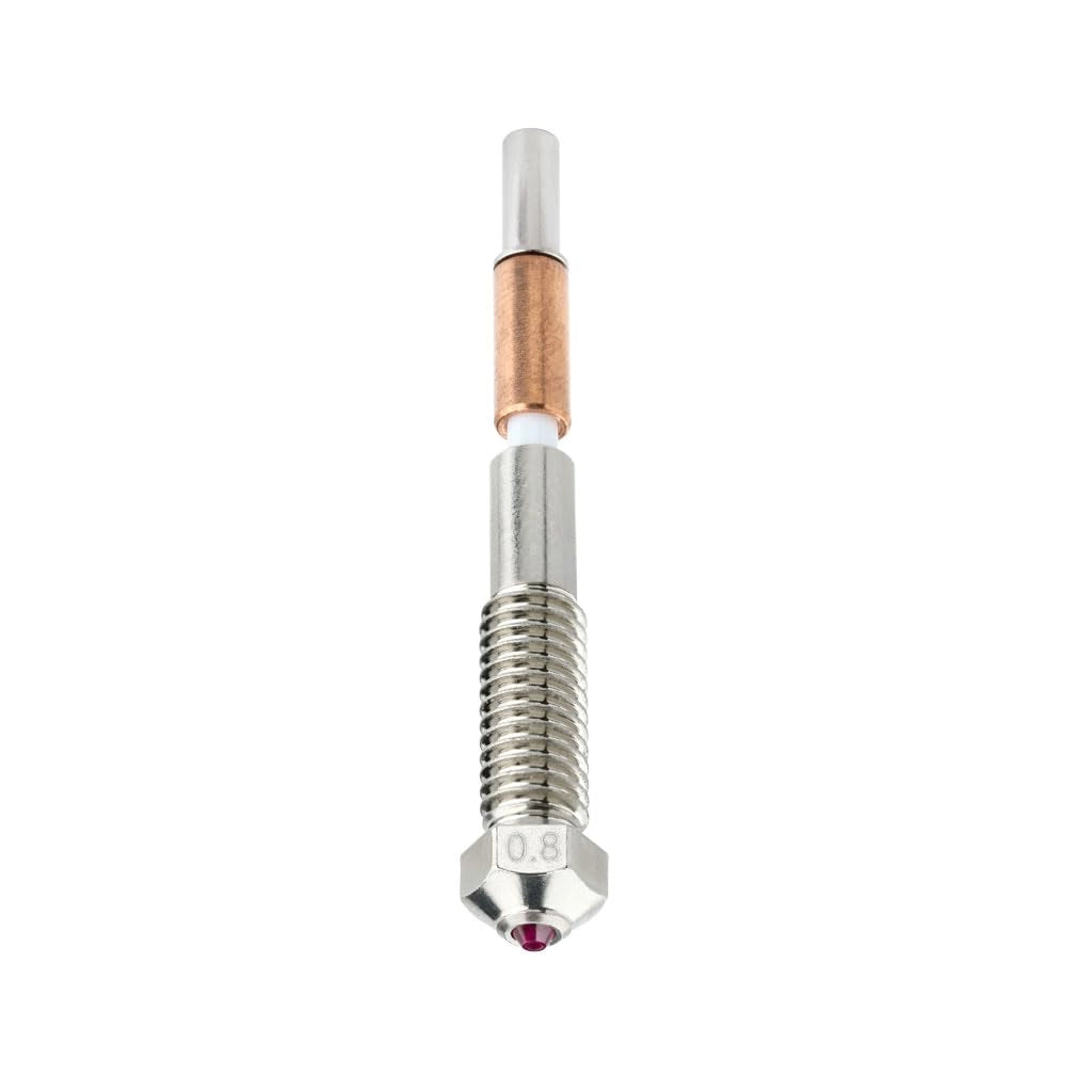 Ugello Rubin da 0,8 mm per stampante 3D QIDI Q2, resistente all'usura