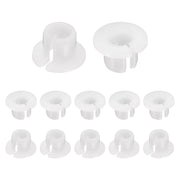 12 boccole a flangia in nylon, diametro interno 4,95 mm, diametro esterno 7,2 mm, lunghezza 6,7 mm