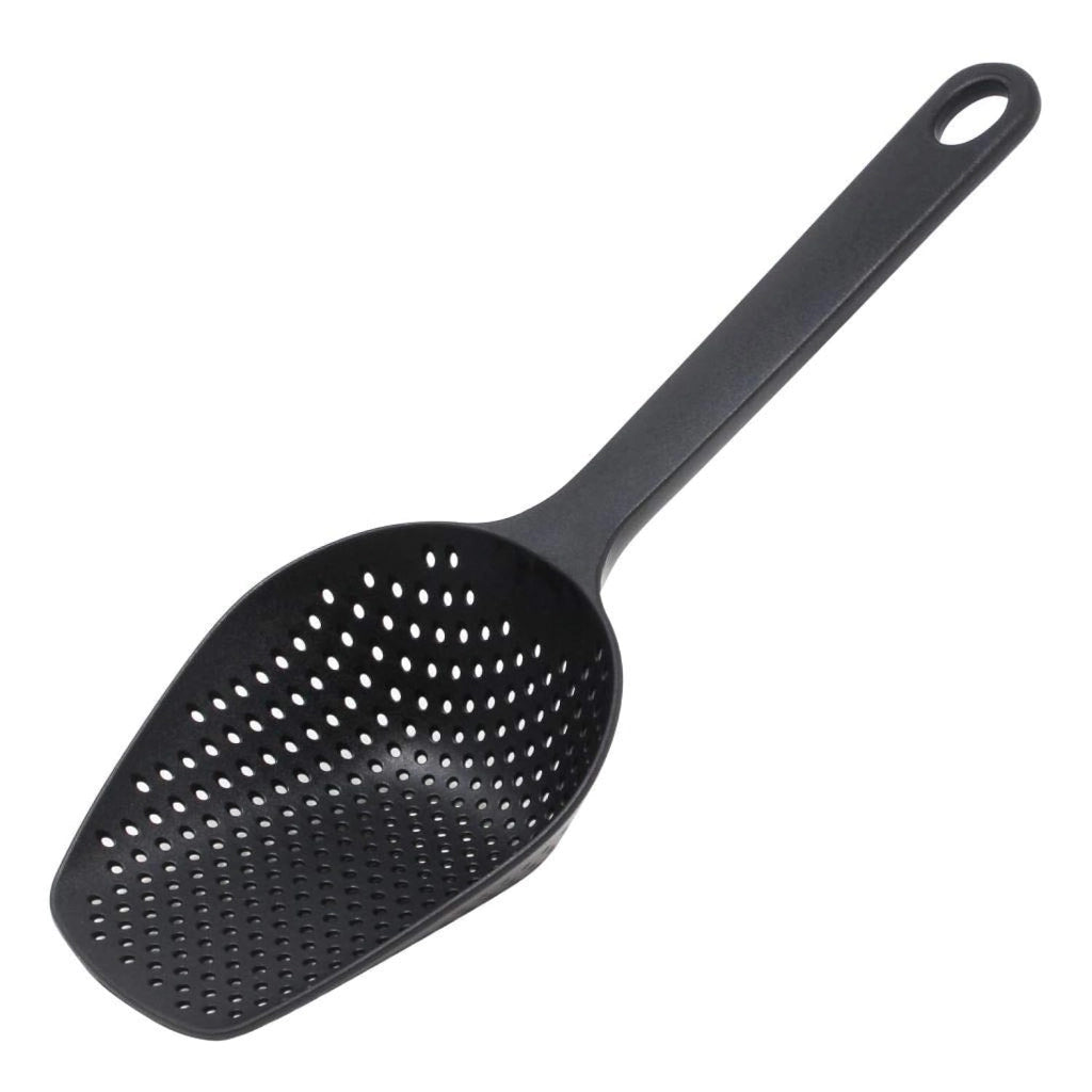Utensile in nylon PA 66, colore verde, resistente al calore fino a 210 °C