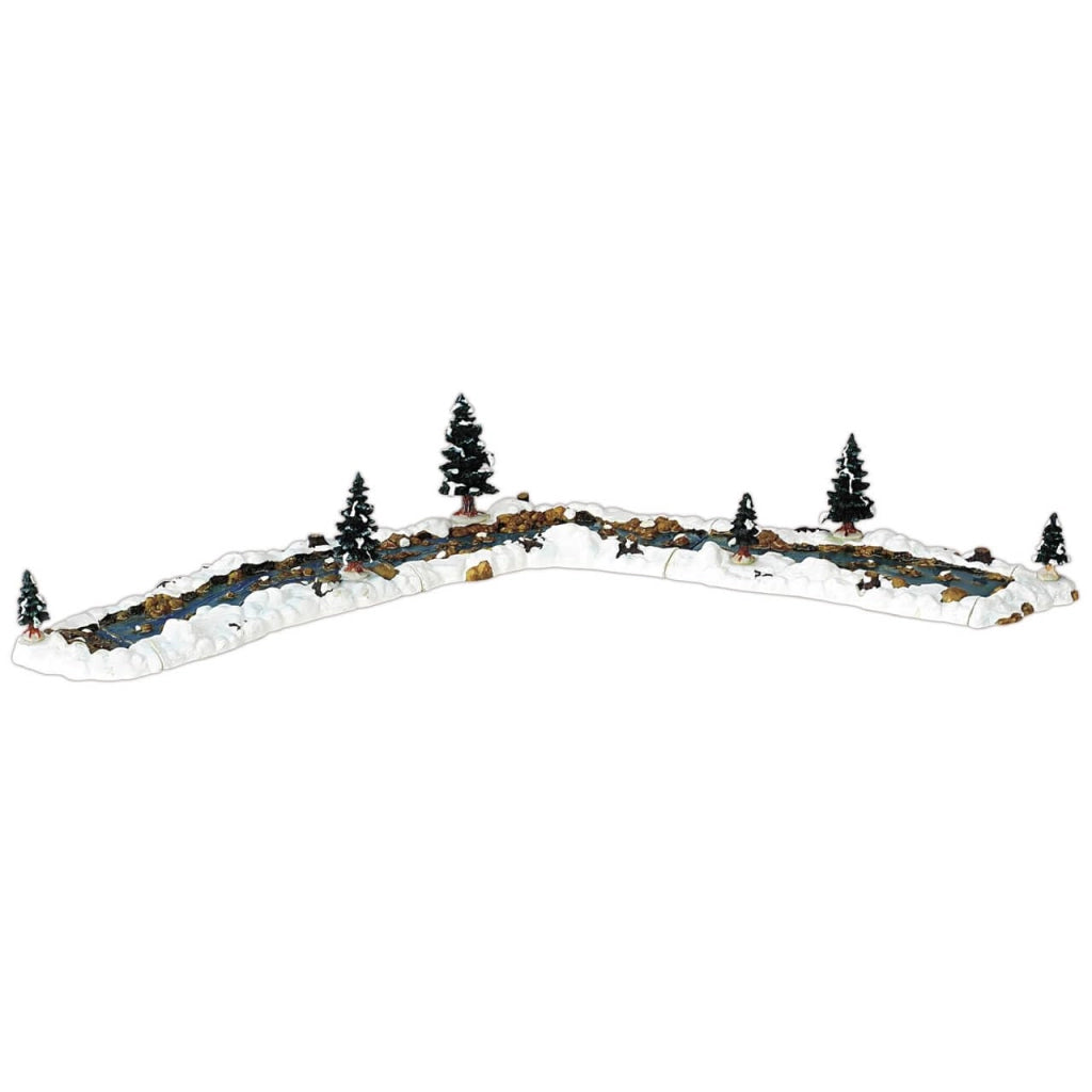 Decorazione per ruscello artificiale, set da 11 pezzi, 50,3 cm, multicolore