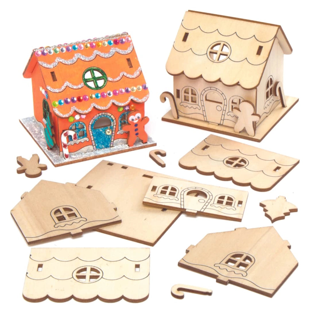 Set di 3 portacandele in legno a forma di albero di Natale, per decorazioni fai-da-te