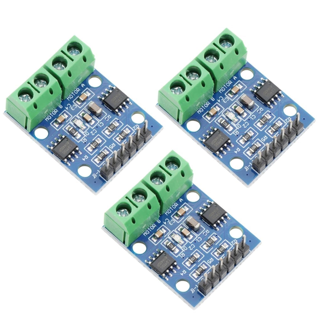 Modulo driver per motori DC L9110S, 2,5–12 V, ponte H, confezione da 3