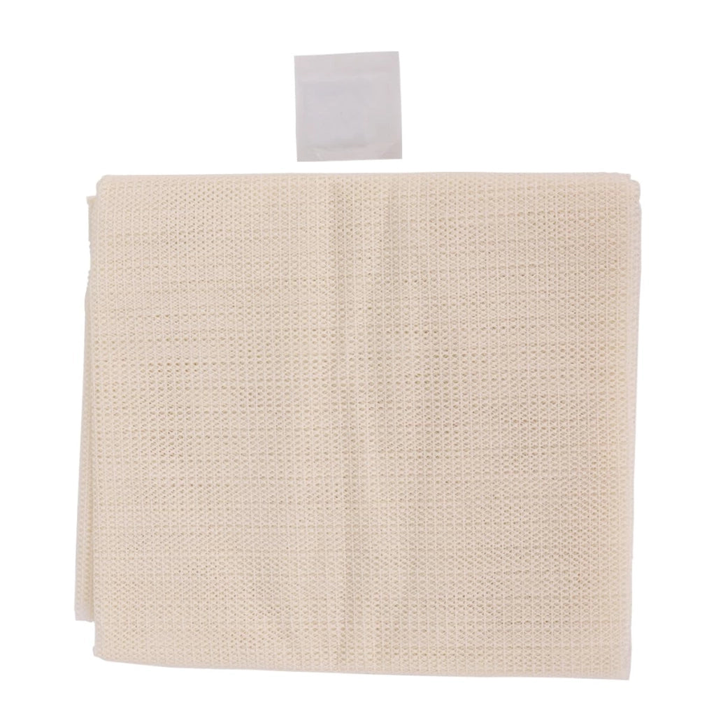 Tappetino antiscivolo, 90x200 cm, lavabile, in rete PVC, colore bianco