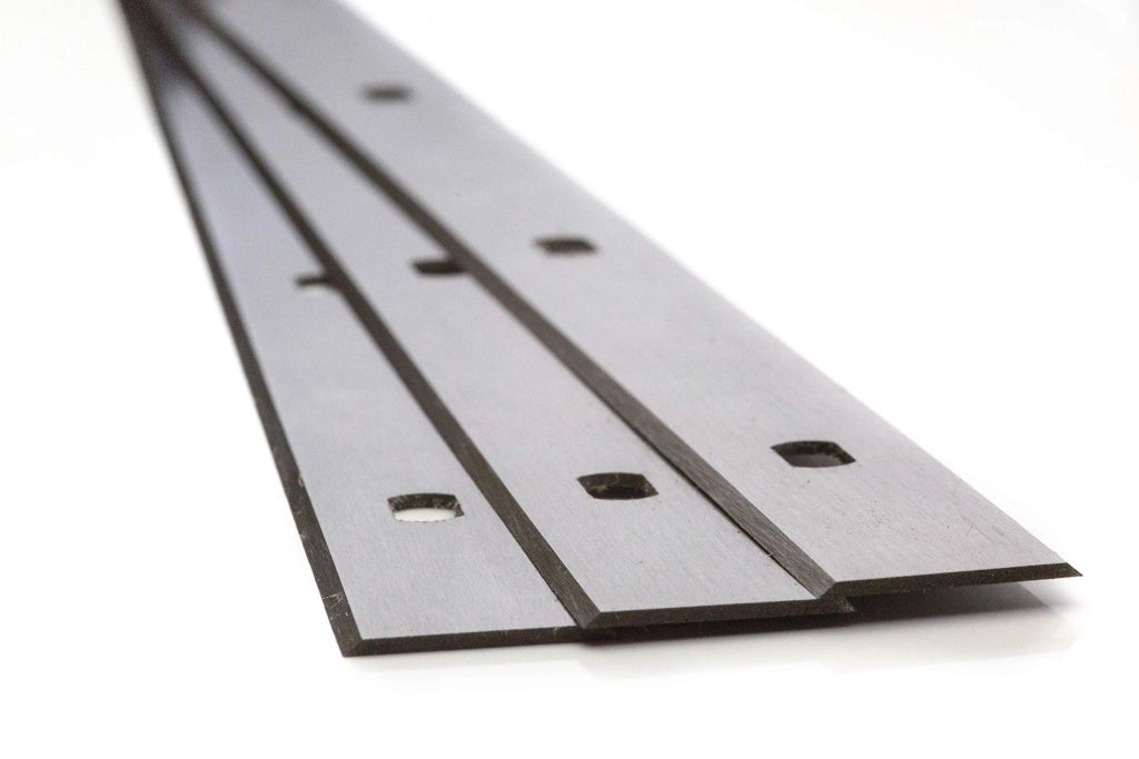 3 lame pialla 410 x 18,6 x 1 mm per Hammer – lame reversibili in HSS