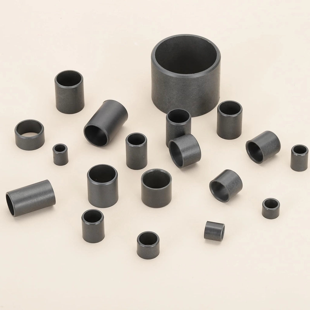 Set di 6 boccole scorrevoli, in POM, dimensioni 12 x 14 x 17 mm, autolubrificanti