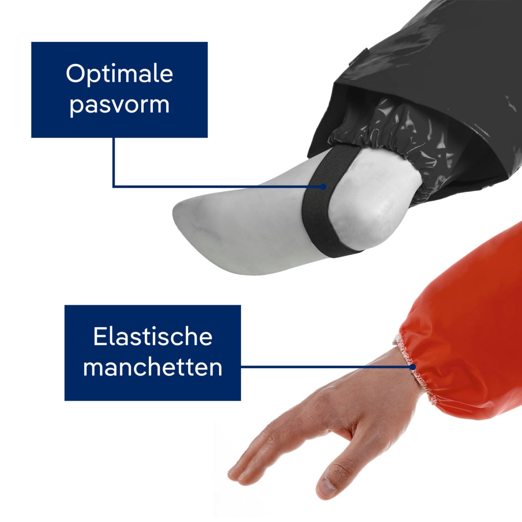 Tuta protettiva SPC 2400 Flexothane XXL, rosso/blu, traspirante