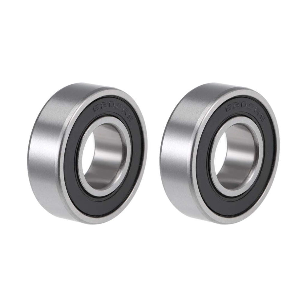 Cuscinetti a rulli conici 6202-10-2RS, 5/8" x 35 mm x 11 mm, 2 pezzi, sigillati