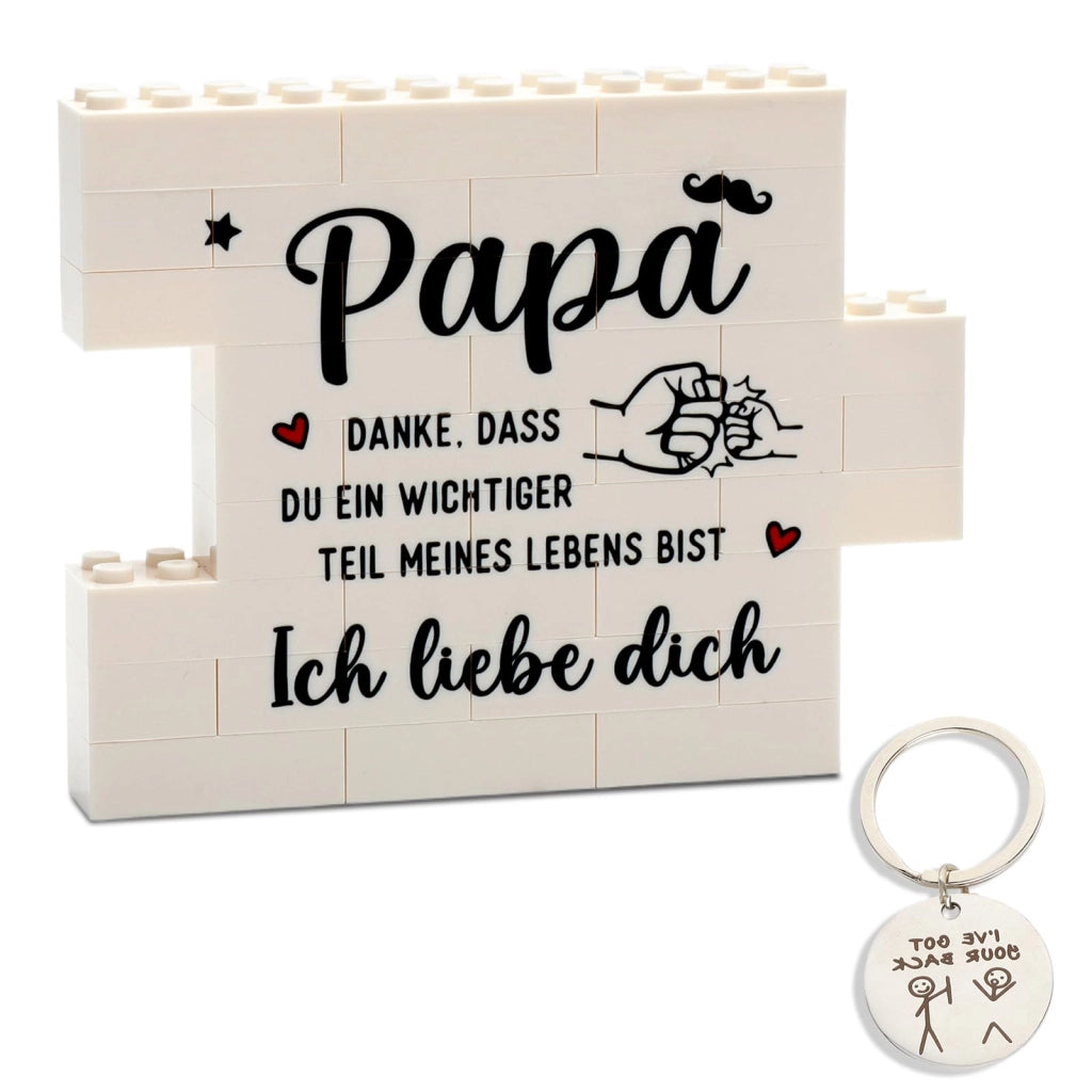 Set di decorazioni a forma di puzzle per papà, 30 pezzi, 11,2 x 8,8 cm, idea regalo per ringraziarlo