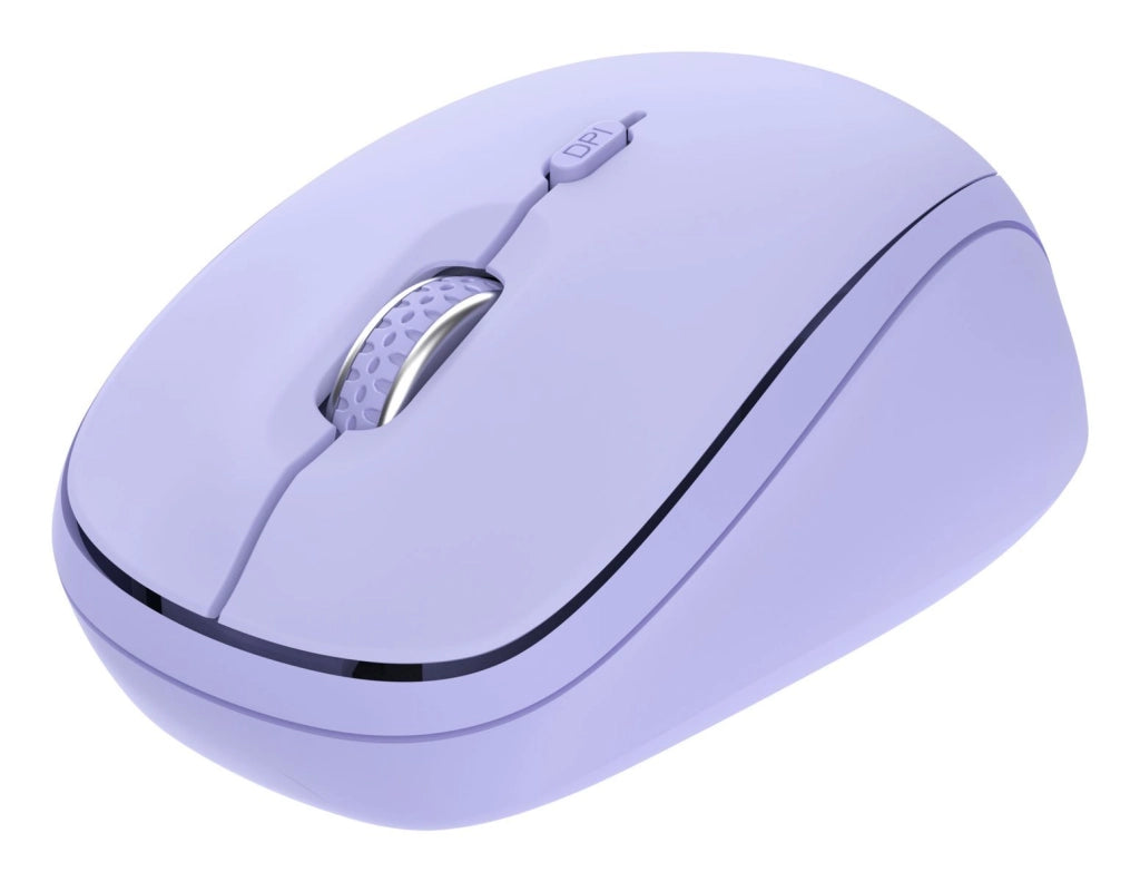 TRUST MOUSE WIRELESS MULTICONNECT 2x BT + 1 WL 2,4GHz SILENT - DURATA BATTERIA 12 MESI - 1600DPI - P