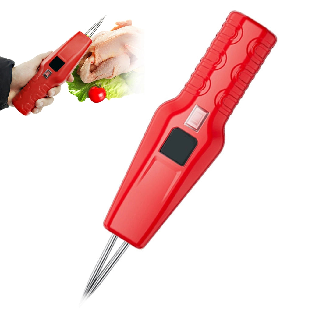 Spiumatrice elettrica portatile per pollame rossa