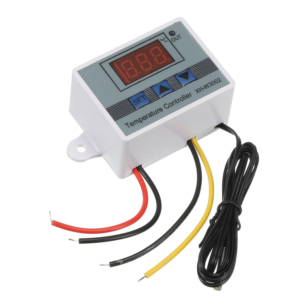 2 regolatori di temperatura digitali a LED XH-W3002, 10A, DC 12V