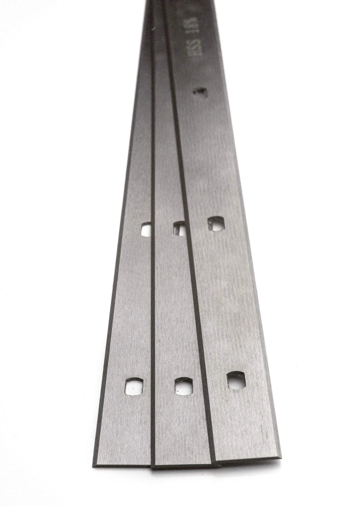 3 lame pialla 410 x 18,6 x 1 mm per Hammer – lame reversibili in HSS