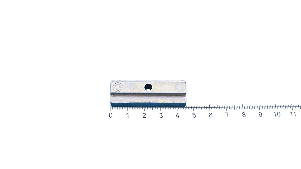 Rostro tipo A0380 per Favorit/Titan, 10 pezzi, titanio-argento, incl. materiale di fissaggio