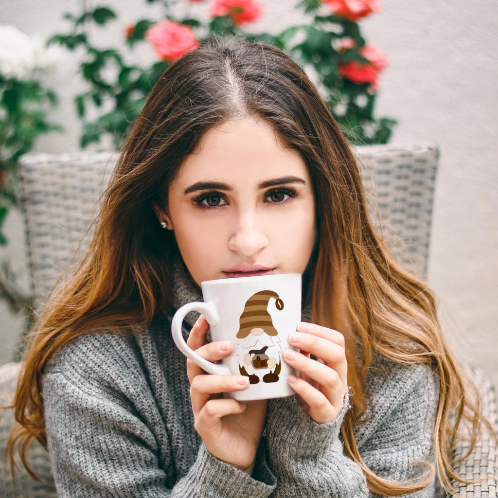 Set di stampi per caffè a forma di gnomi, 32 pezzi, Acciaio al carbonio