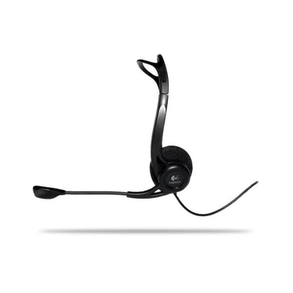 Logitech Cuffie Mono Headset 850 Con Microfono Nero 981-000096