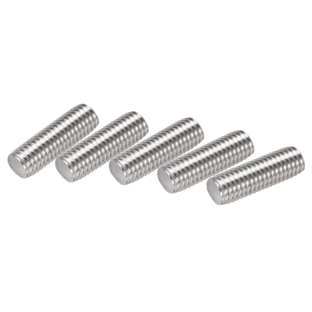 10 viti in acciaio inossidabile 304, filettatura completa, M10 x 30 mm