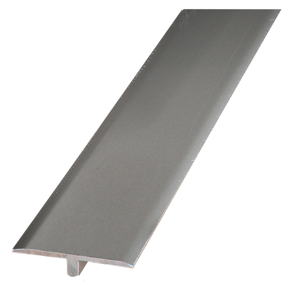 PROFILO PIATTO PER LAMINATO E PARQUET 'UNISYSTEM' anodizzato argento