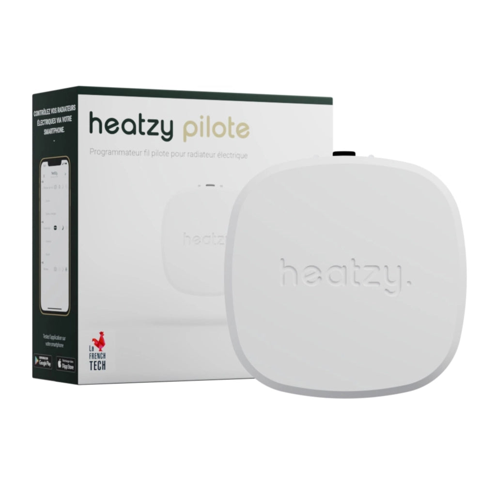 Termostato ambiente per radiatori, controllato tramite app, Wi-Fi, 230 V, bianco