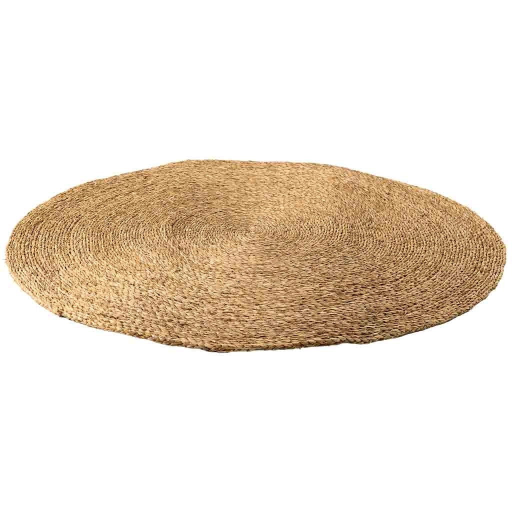Tappeto in fibra marrone 120x1,2h cm