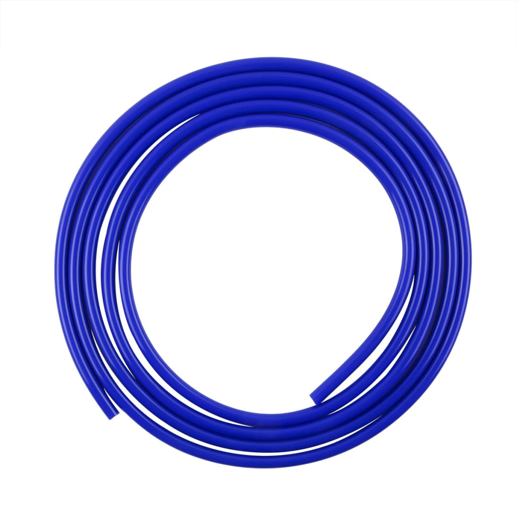 Tubo in silicone per vuoto, 4x8 mm, 3 metri, blu