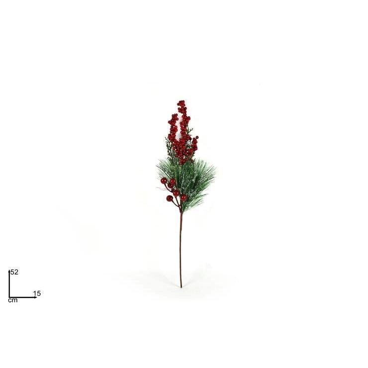 STELO BACCHE CON LICHENE 50 CM