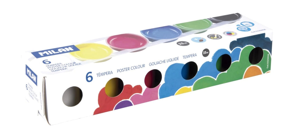 Gomme da cancellare, bianche, piccole, confezione da 6, rettangolari, in plastica