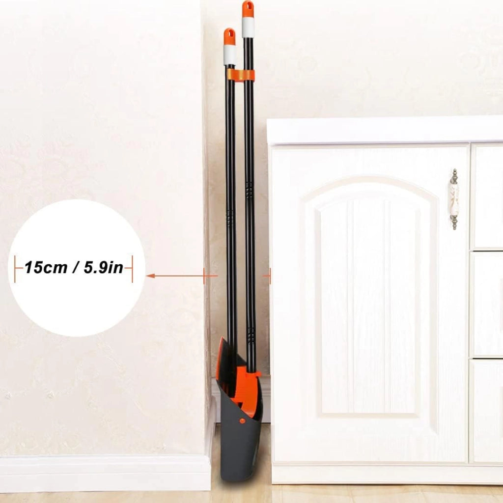 Kit per tenda con asta da 132 cm, in plastica, di colore arancione, con design autoportante