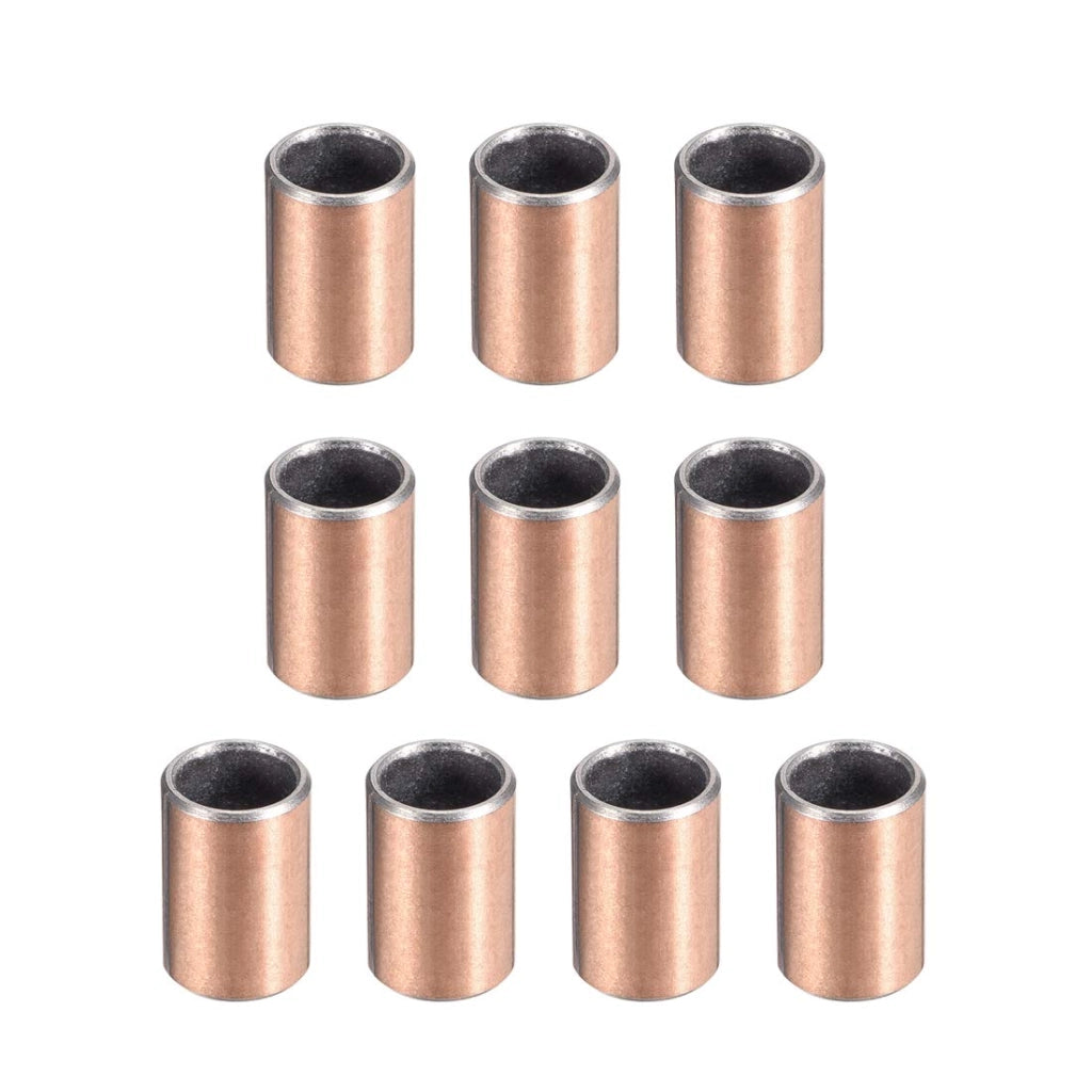 Gleidlager, foro di 12 mm, diametro esterno di 16 mm, lunghezza di 20 mm, confezione da 10 pezzi