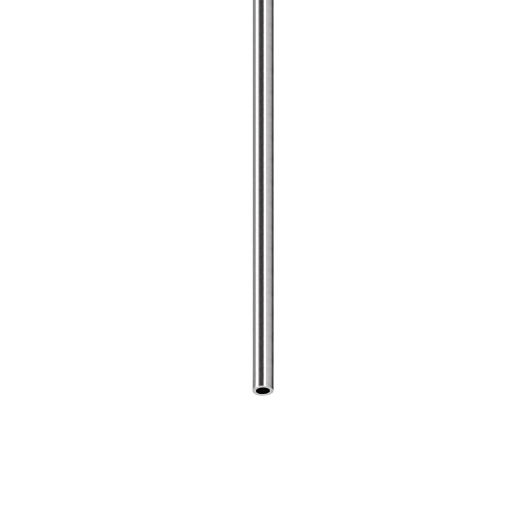 Tubo in acciaio inossidabile 304, dimensioni 5x0,8x250 mm, lucido, 1 pezzo