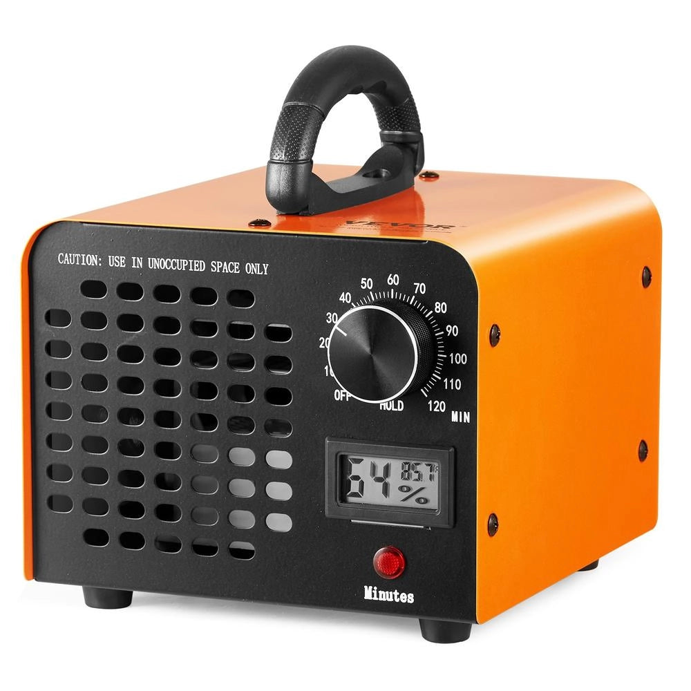 Generatore di Ozono SS-Y01 Purificatore Aria 12000 mg/h 90W Timer Regolabile da 0 a 120 Minuti Compatto e Portatile per Casa Officina