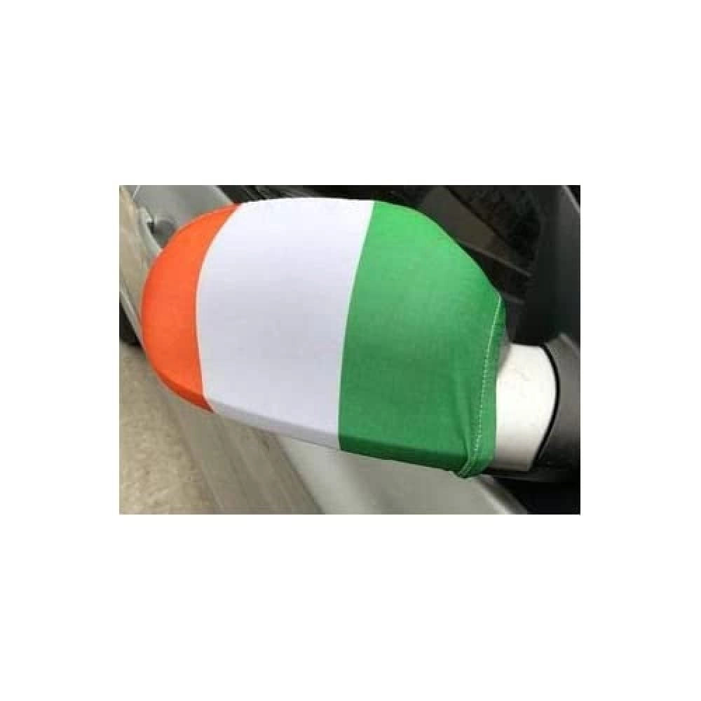 Bandiera irlandese Spiegelvlag, 30x20 cm, in poliestere-Spandex, per auto
