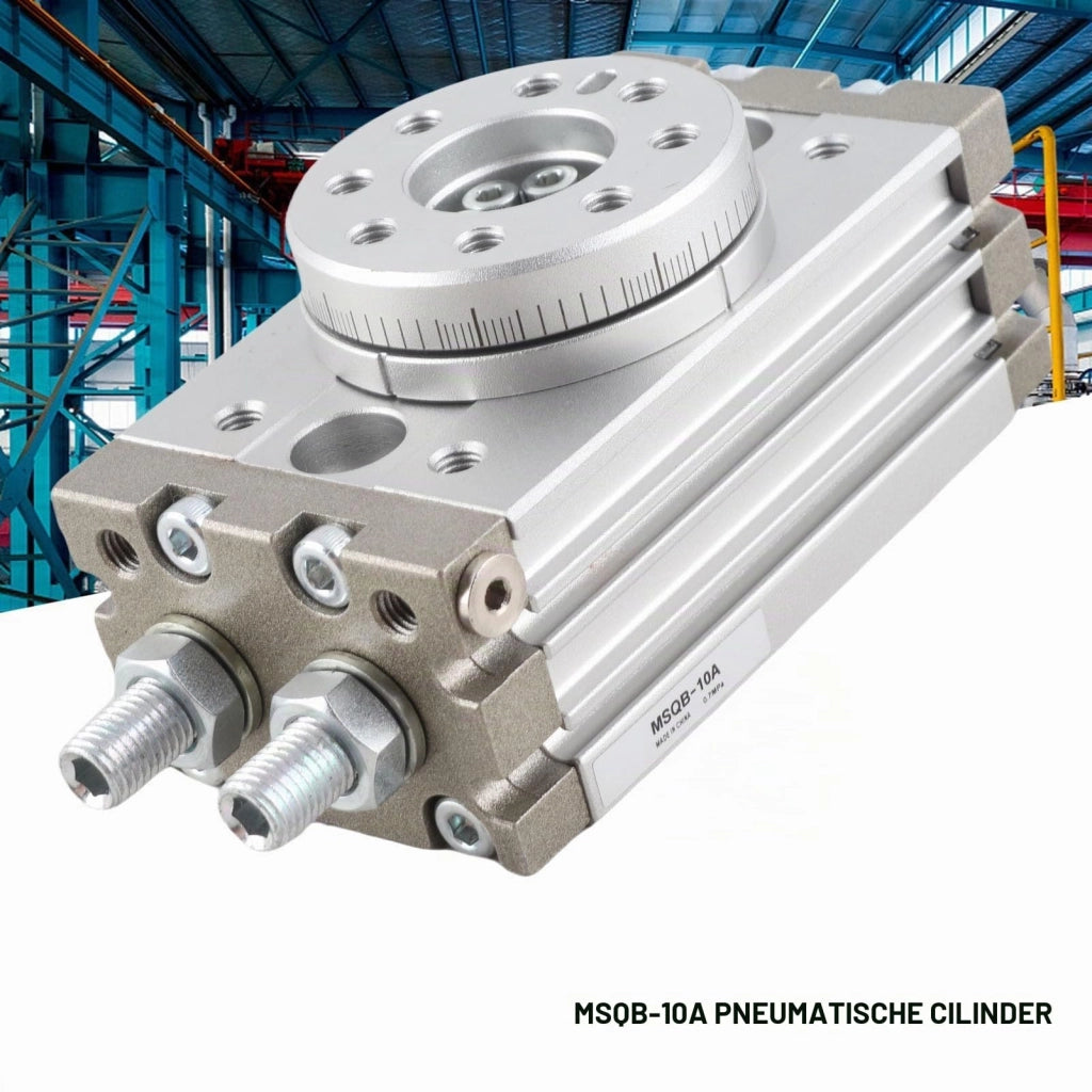 Cilindro pneumatico MSQB-10A, 15 mm, rotazione di 180°, temperatura di esercizio: 0-60°C