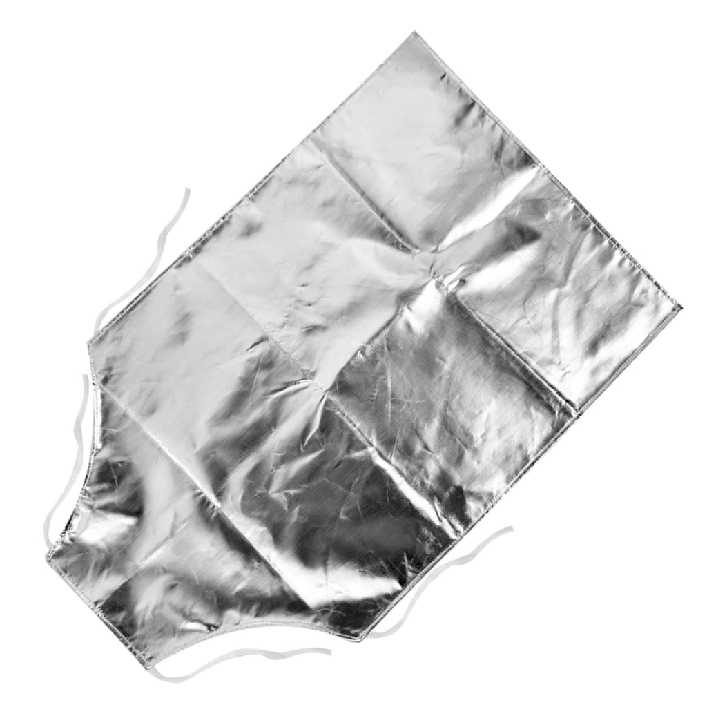 Grembiuli in lamina di alluminio resistenti al calore, con un'elevata capacità di riflessione termica (95%), adatti per temperature fino a 1000 °C