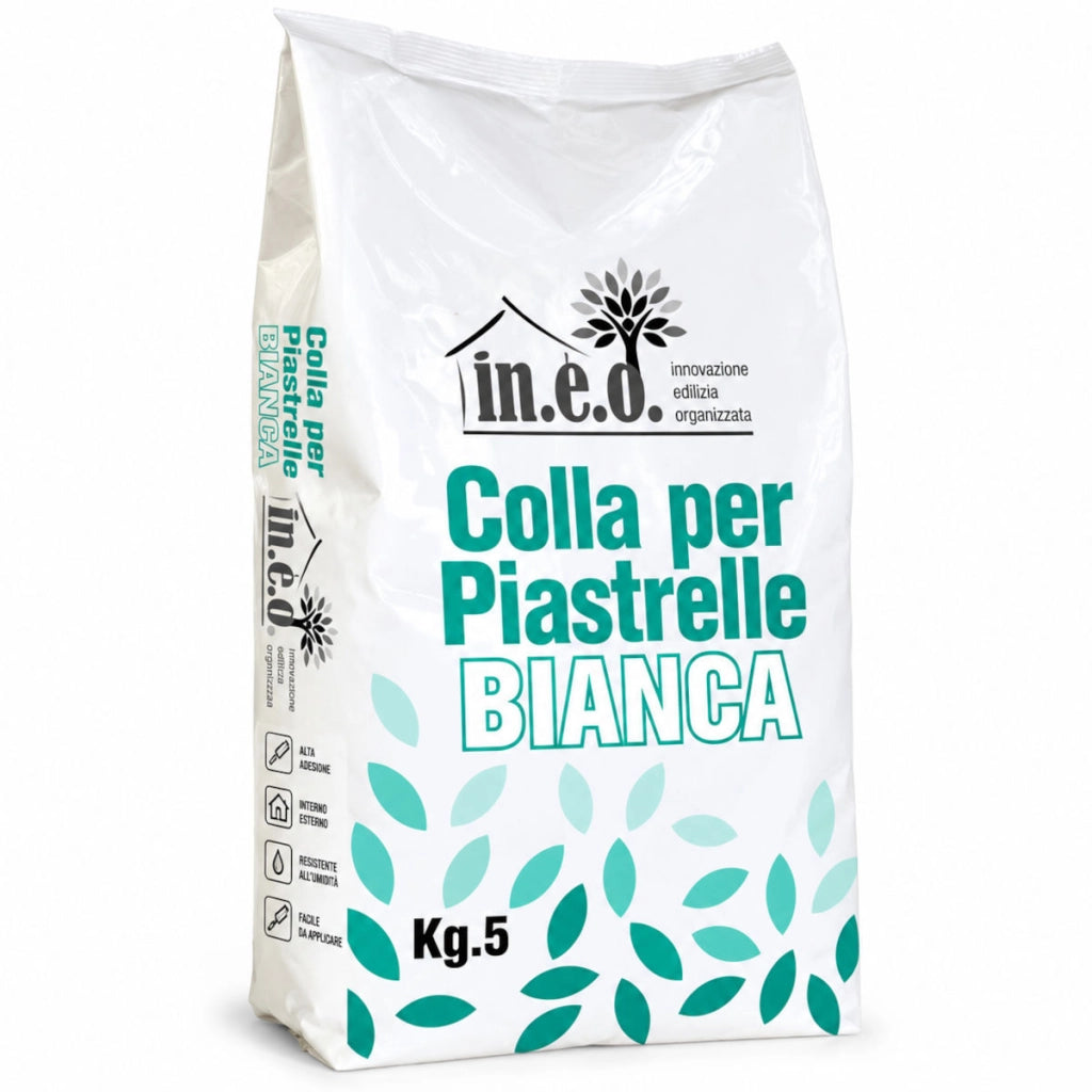 COLLA PER PIASTRELLE 5KG BIANCA