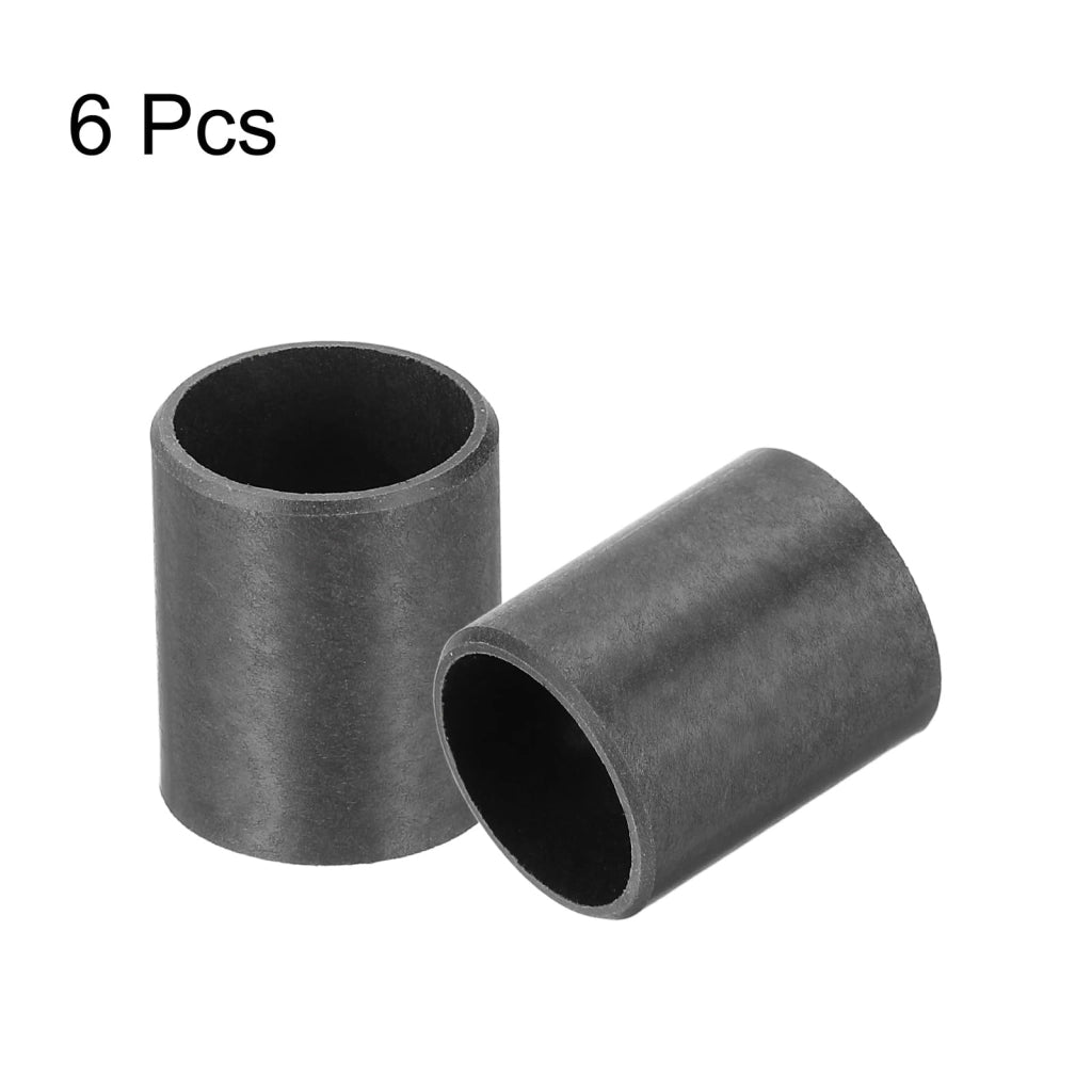 Set di 6 boccole scorrevoli, in POM, dimensioni 12 x 14 x 17 mm, autolubrificanti