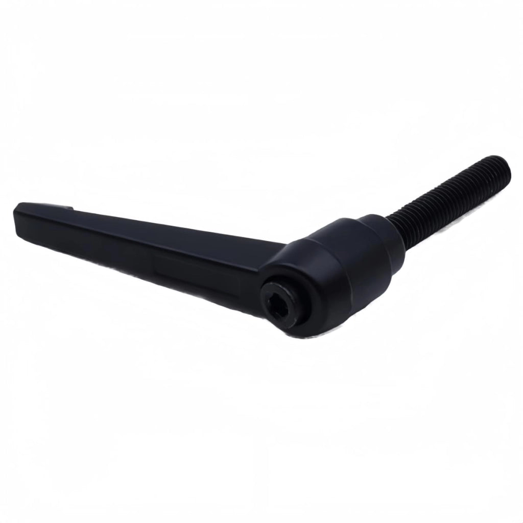 Leva di serraggio M10×50 mm, 2 pezzi, regolabile, colore nero