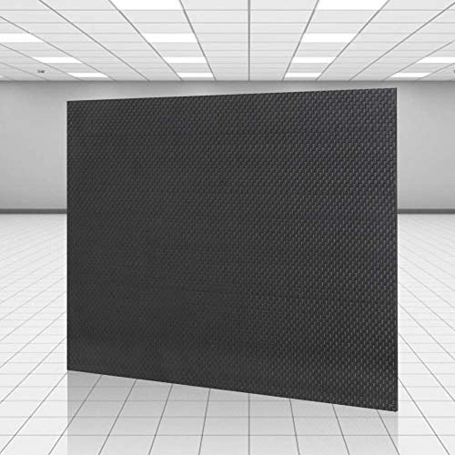 Pannello in fibra di carbonio, dimensioni 200x300x0,5 mm, finitura lucida, superficie piana