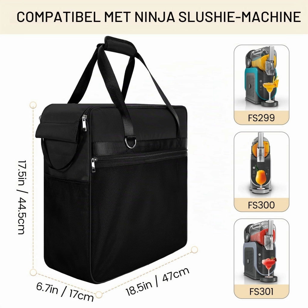 Borsa per il trasporto della macchina per granite, colore nero, dimensioni 44,5 x 47 x 17 cm