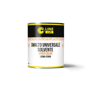 C SMALTO UNIV SINTETICO 0,75L GRIGIO SC 7046 SYNTH COLOR- C LINE CRAFT- 1,0 pz