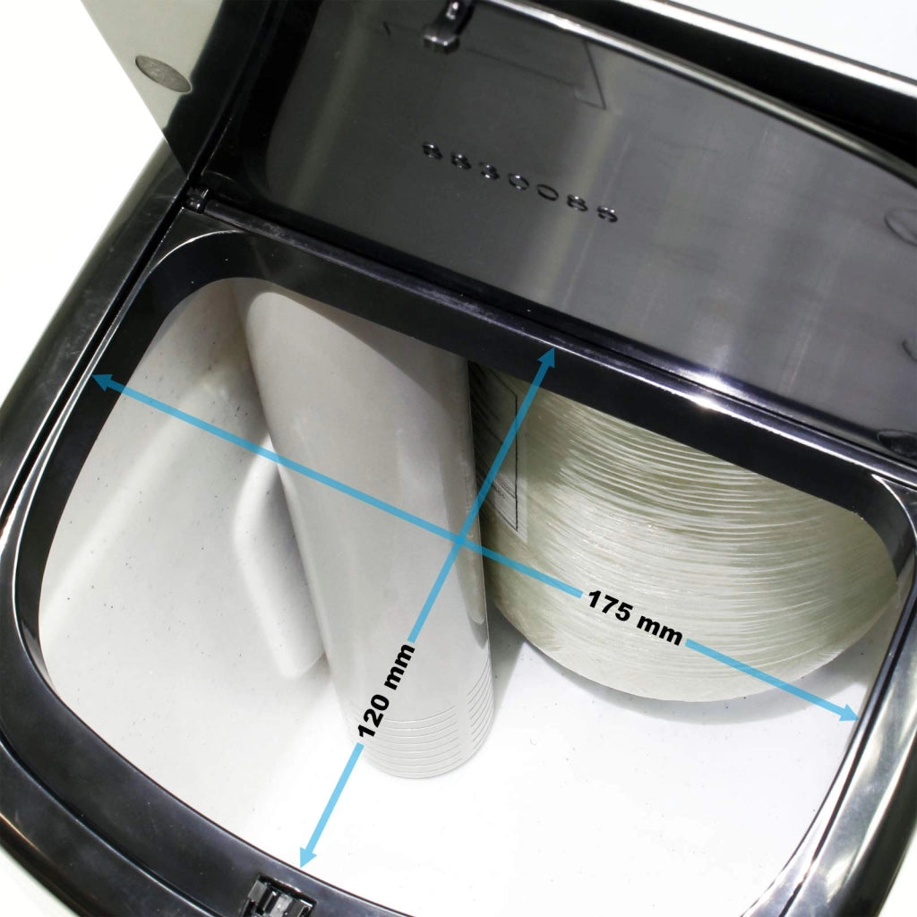 Addolcitore d'acqua da 800 litri/ora, con tecnologia di scambio ionico, dotato di un serbatoio di sale da 12 kg